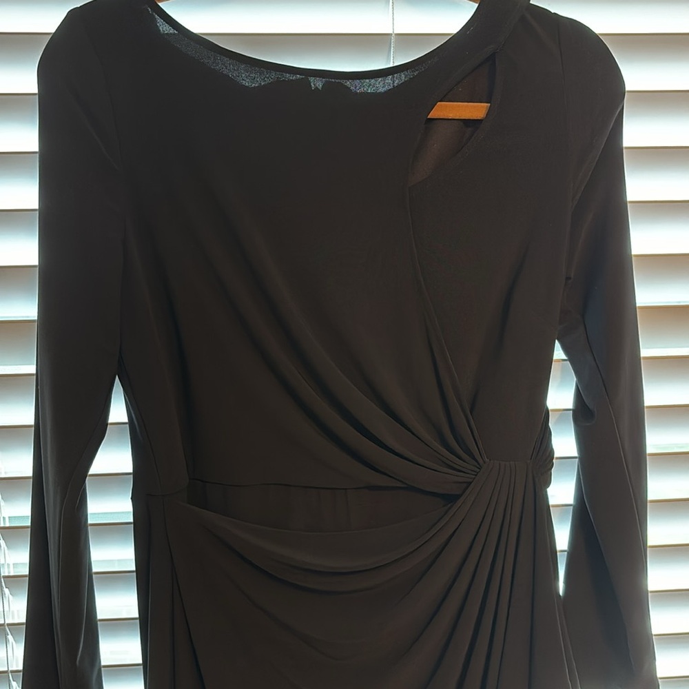 ADRIANNA PAPPELL Black Dress
